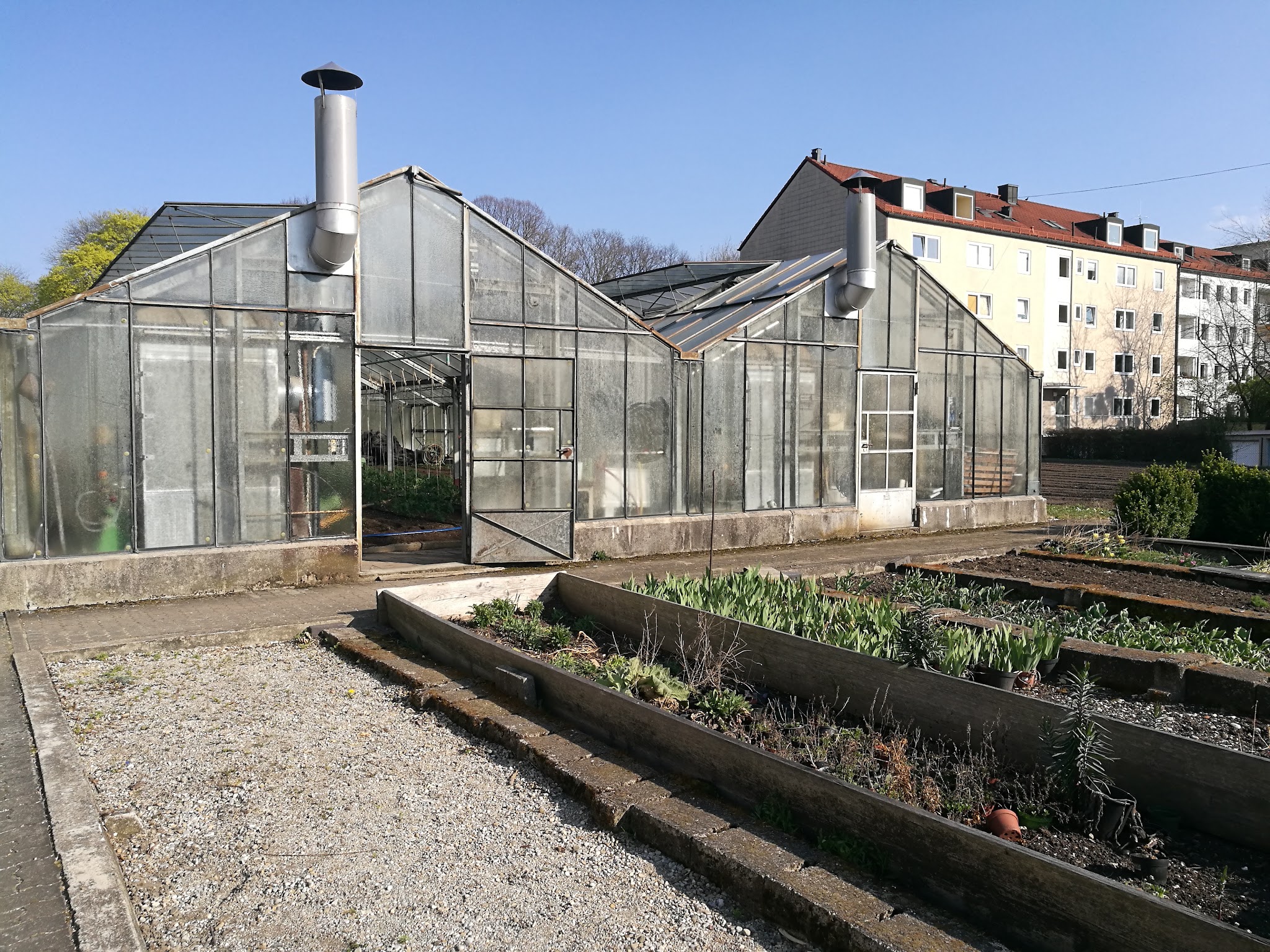 Gewächshäuser der Gärtnerei Limmer in Pipinsried